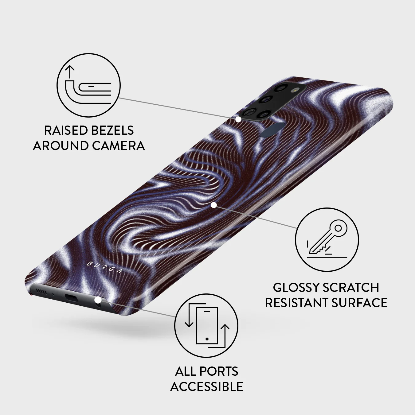 Vortex - Samsung Galaxy A21s 4G Case - Image 3