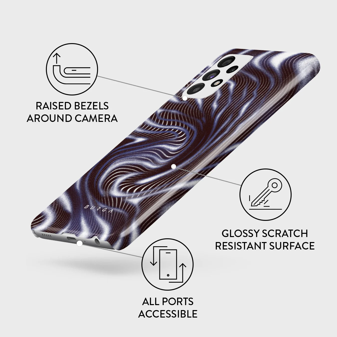 Vortex - Samsung Galaxy A72 4G / 5G Case - Image 3