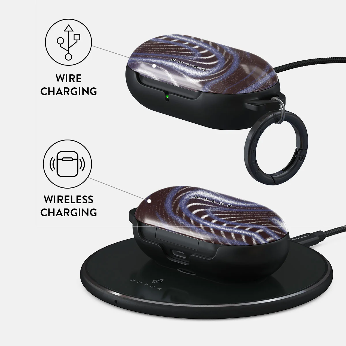 Vortex - Samsung Galaxy Buds Plus Case - Image 3