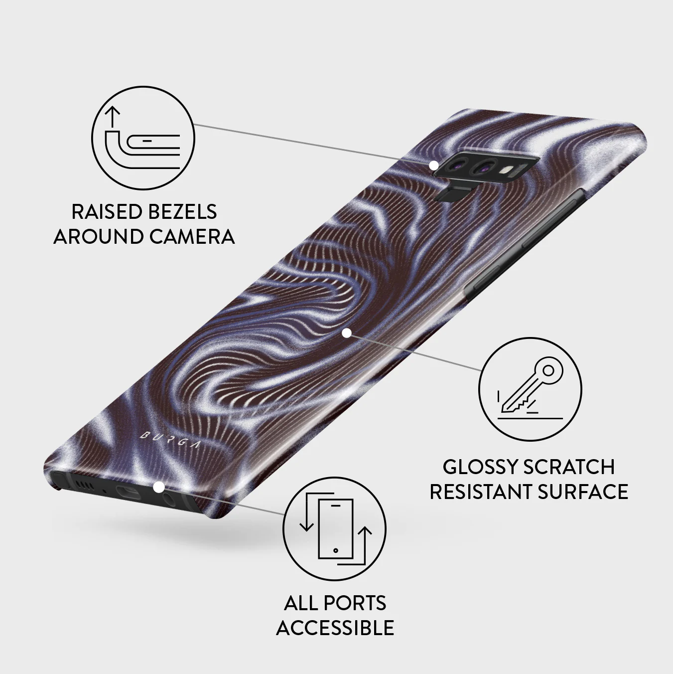 Vortex - Samsung Galaxy Note 9 Case - Image 3