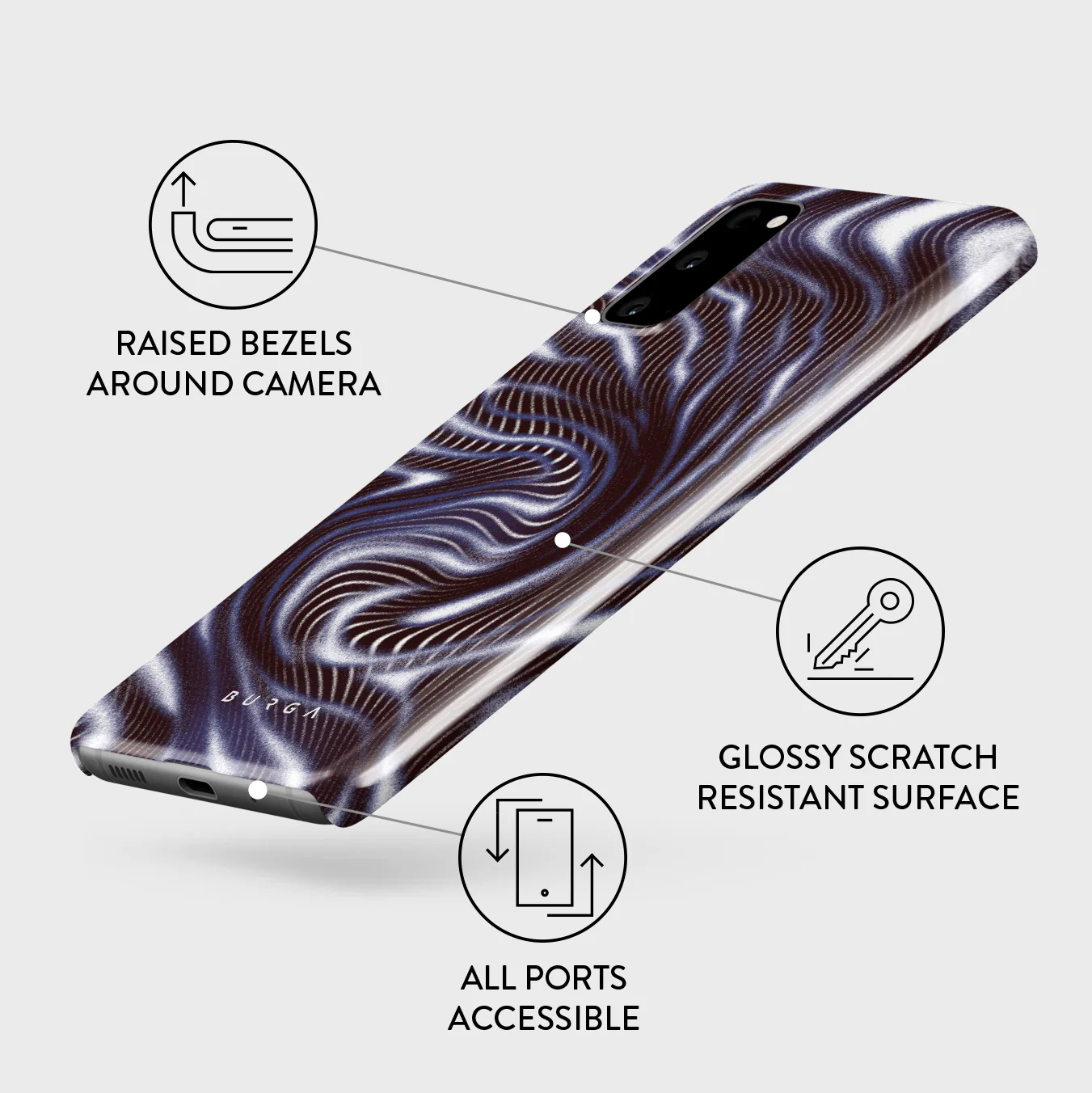 Vortex - Samsung Galaxy S20 4G / 5G Case - Image 3
