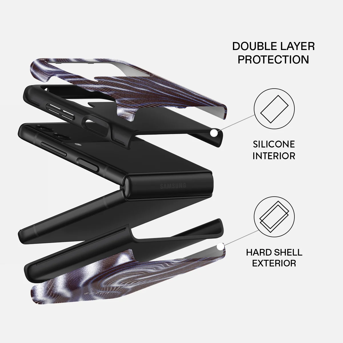 Vortex - Samsung Galaxy Z Flip 3 Case - Image 2