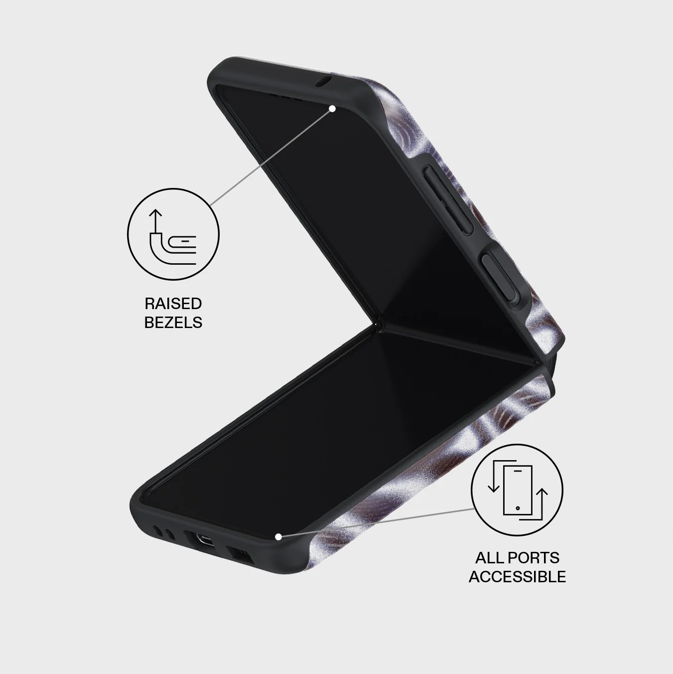 Vortex - Samsung Galaxy Z Flip 3 Case - Image 3
