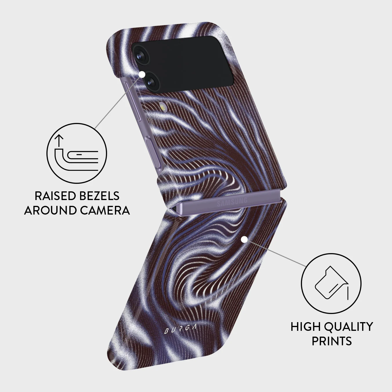 Vortex - Samsung Galaxy Z Flip 4 Case - Image 3