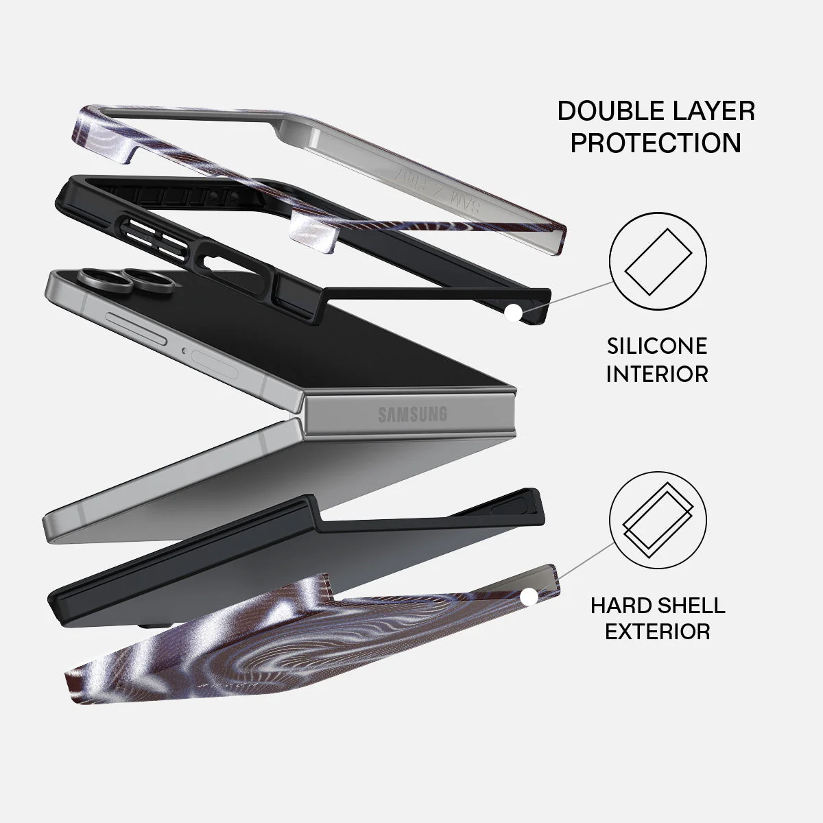 Vortex - Samsung Galaxy Z Flip 7 Case - Image 2