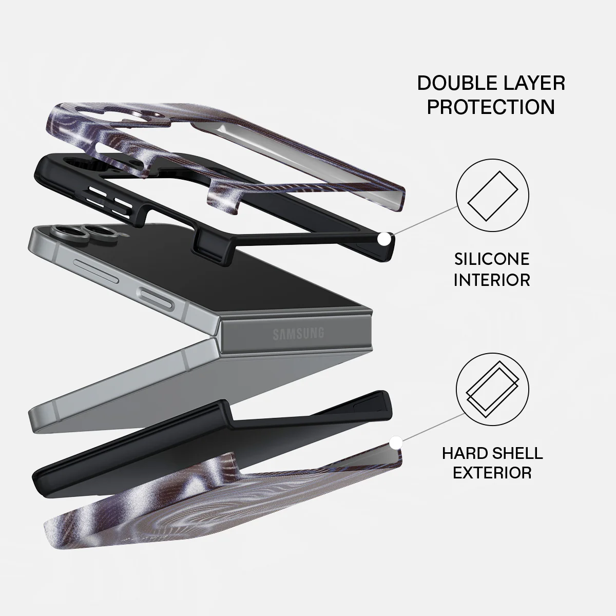 Vortex - Samsung Galaxy Z Flip 7 FE Case - Image 2