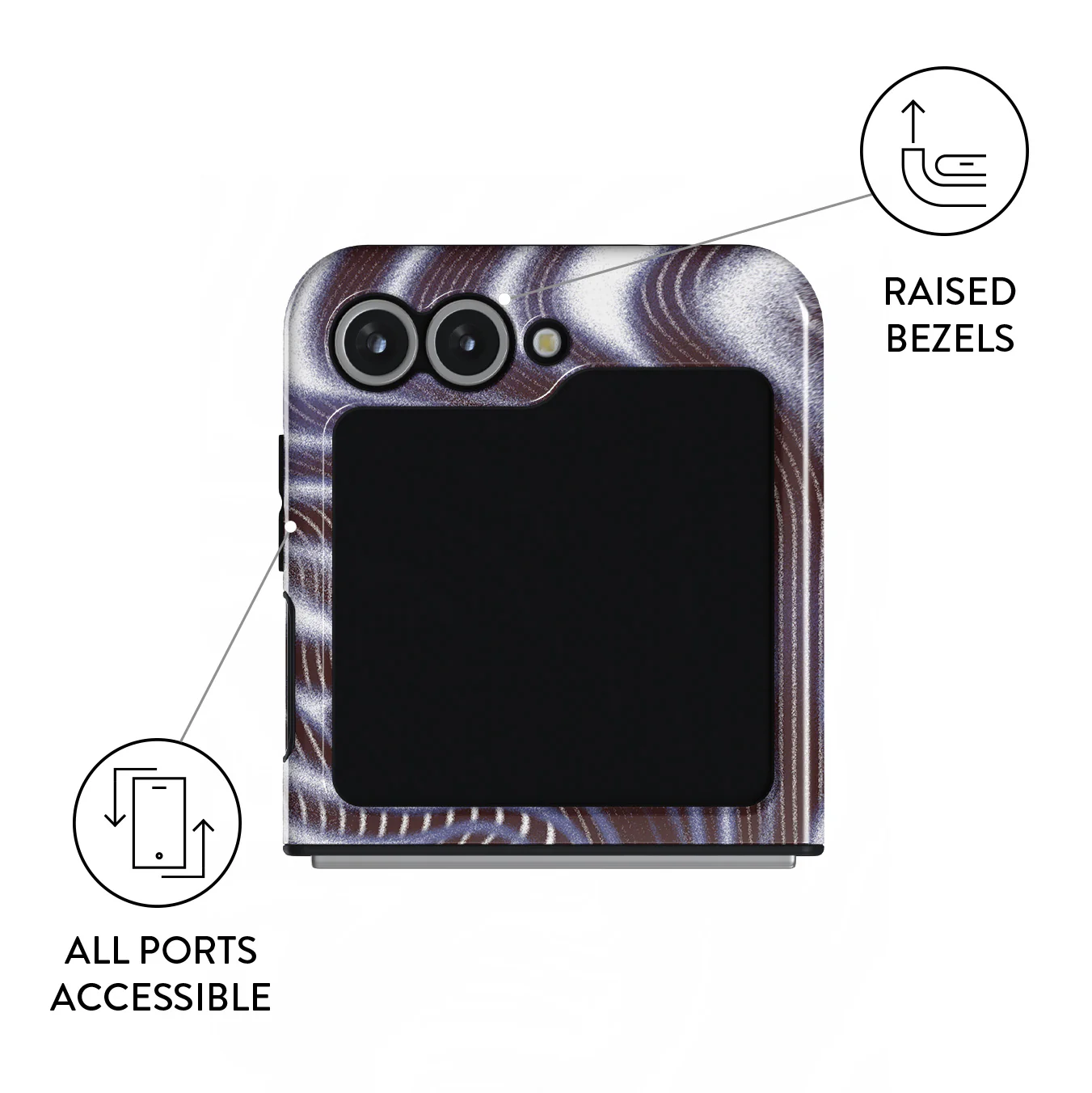 Vortex - Samsung Galaxy Z Flip 7 FE Case - Image 3