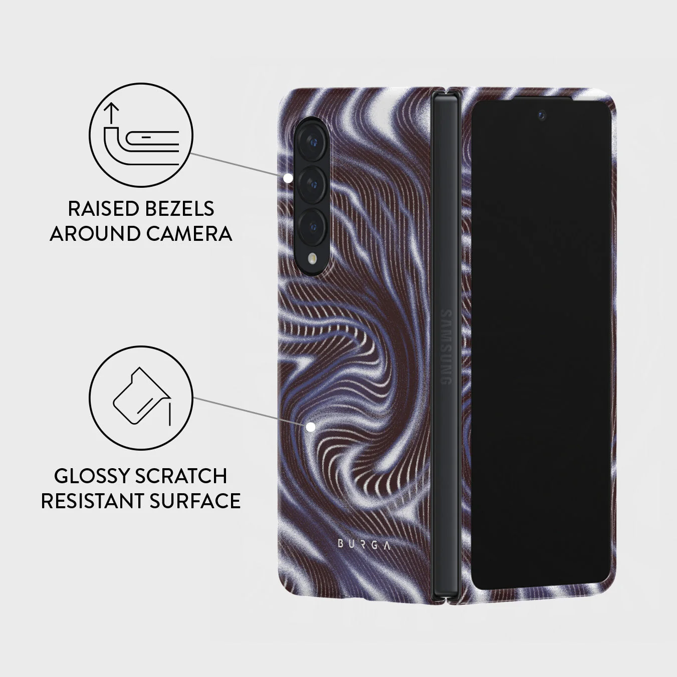 Vortex - Samsung Galaxy Z Fold 4 Case - Image 3