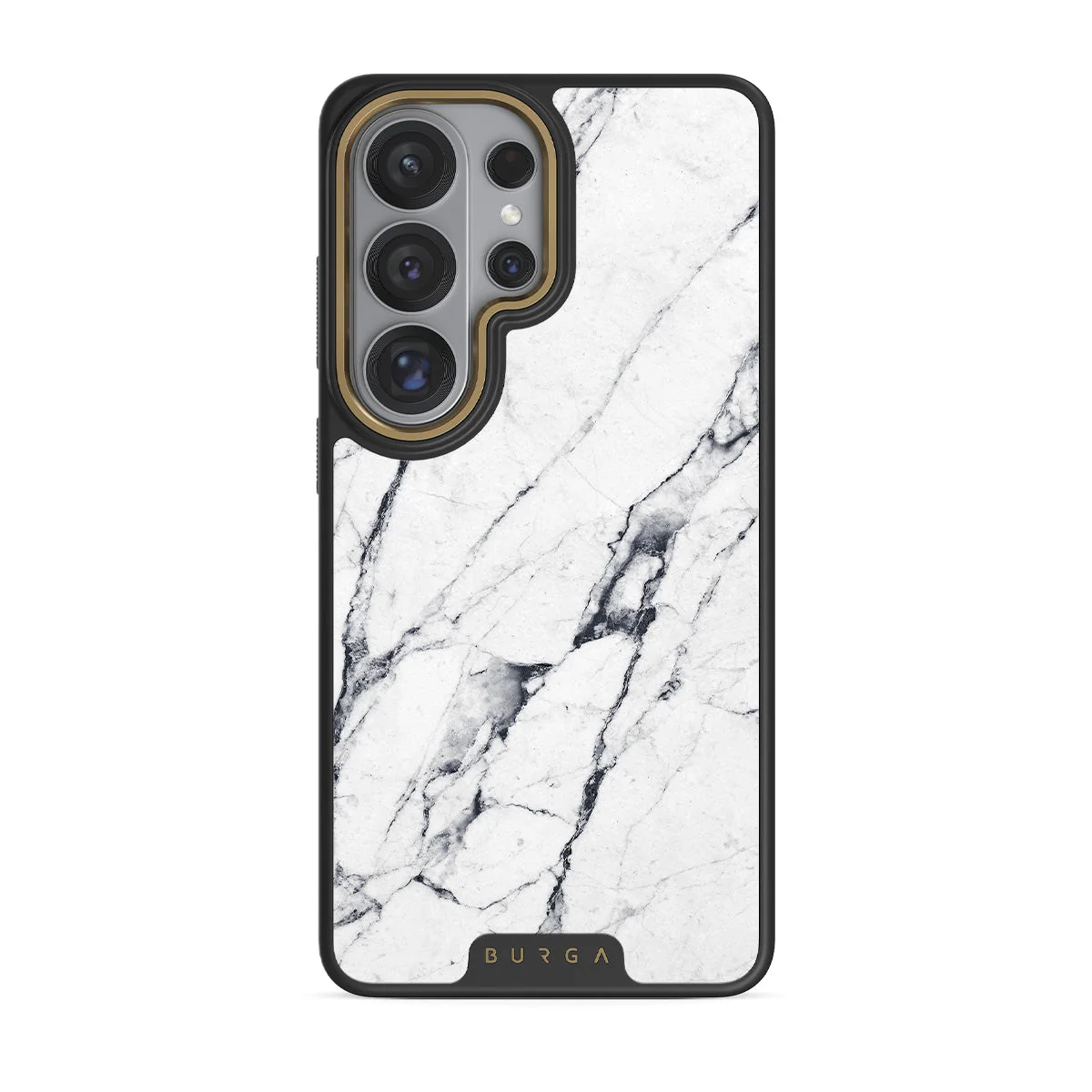 Satin White - Marble Samsung Galaxy S26 Ultra Case - Image 5