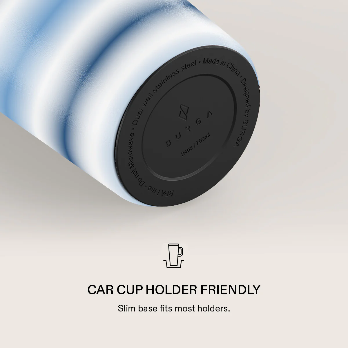 White Noise - EasyGrip Travel Mug - Image 5