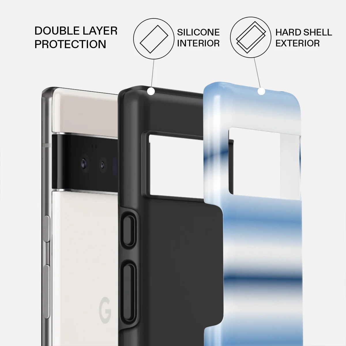 White Noise - Google Pixel 6 Pro Case - Image 2