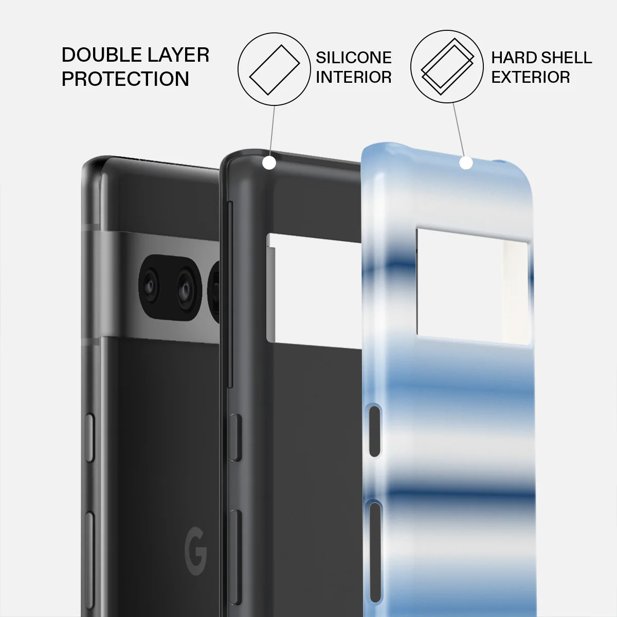 White Noise - Google Pixel 7 Pro Case - Image 2