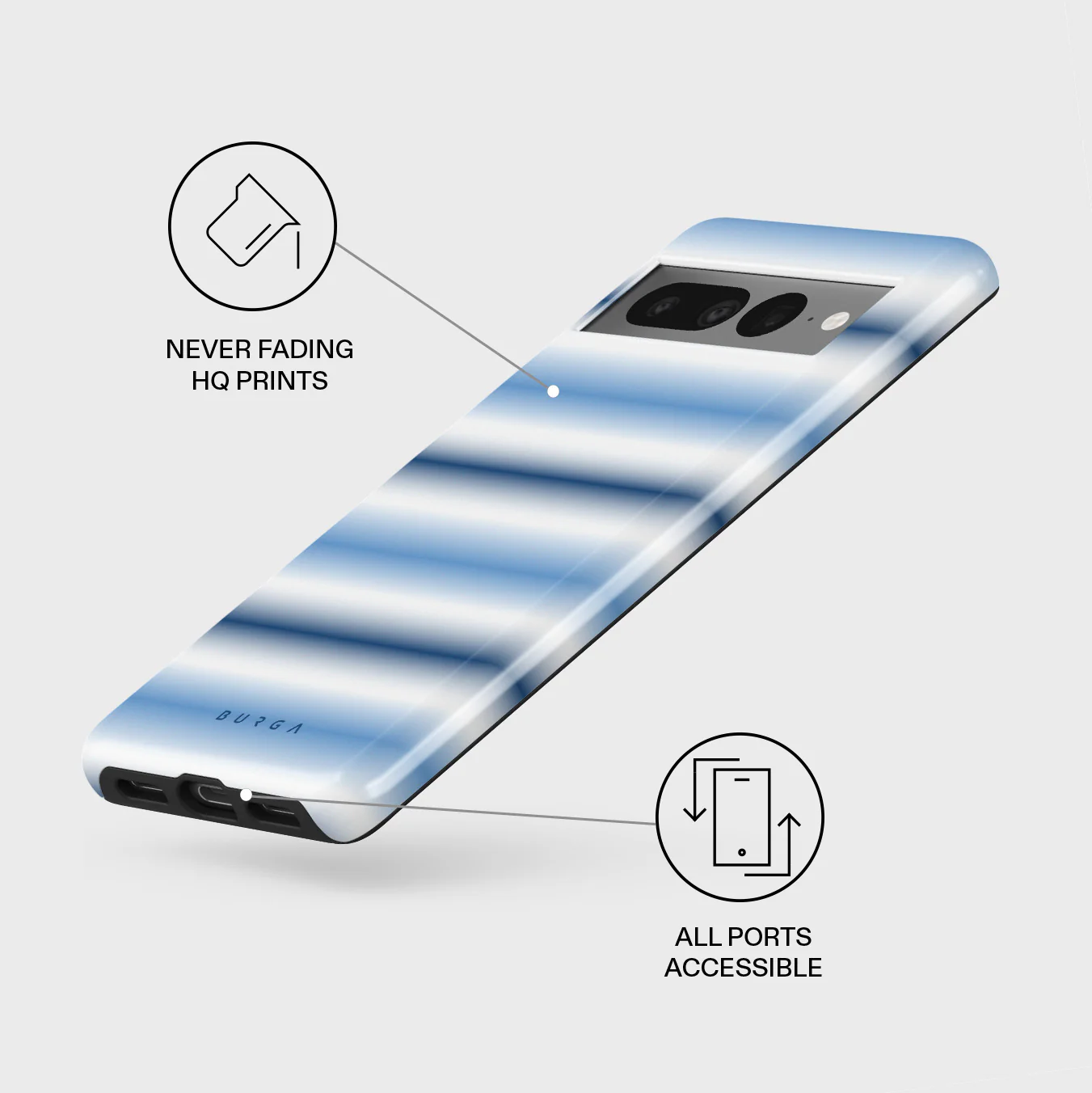 White Noise - Google Pixel 7 Pro Case - Image 3