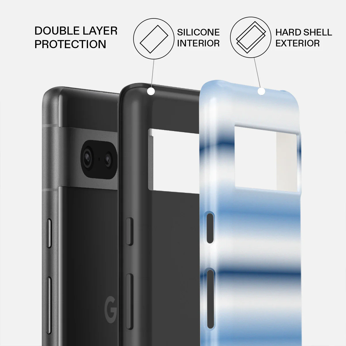 White Noise - Google Pixel 7a Case - Image 2
