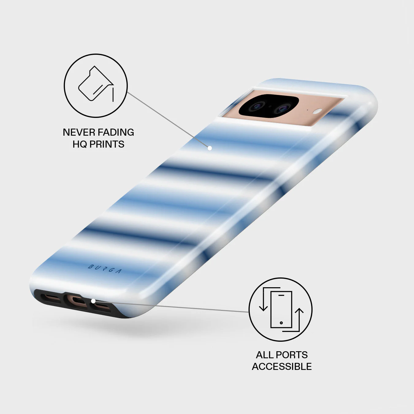 White Noise - Google Pixel 8 Case - Image 3