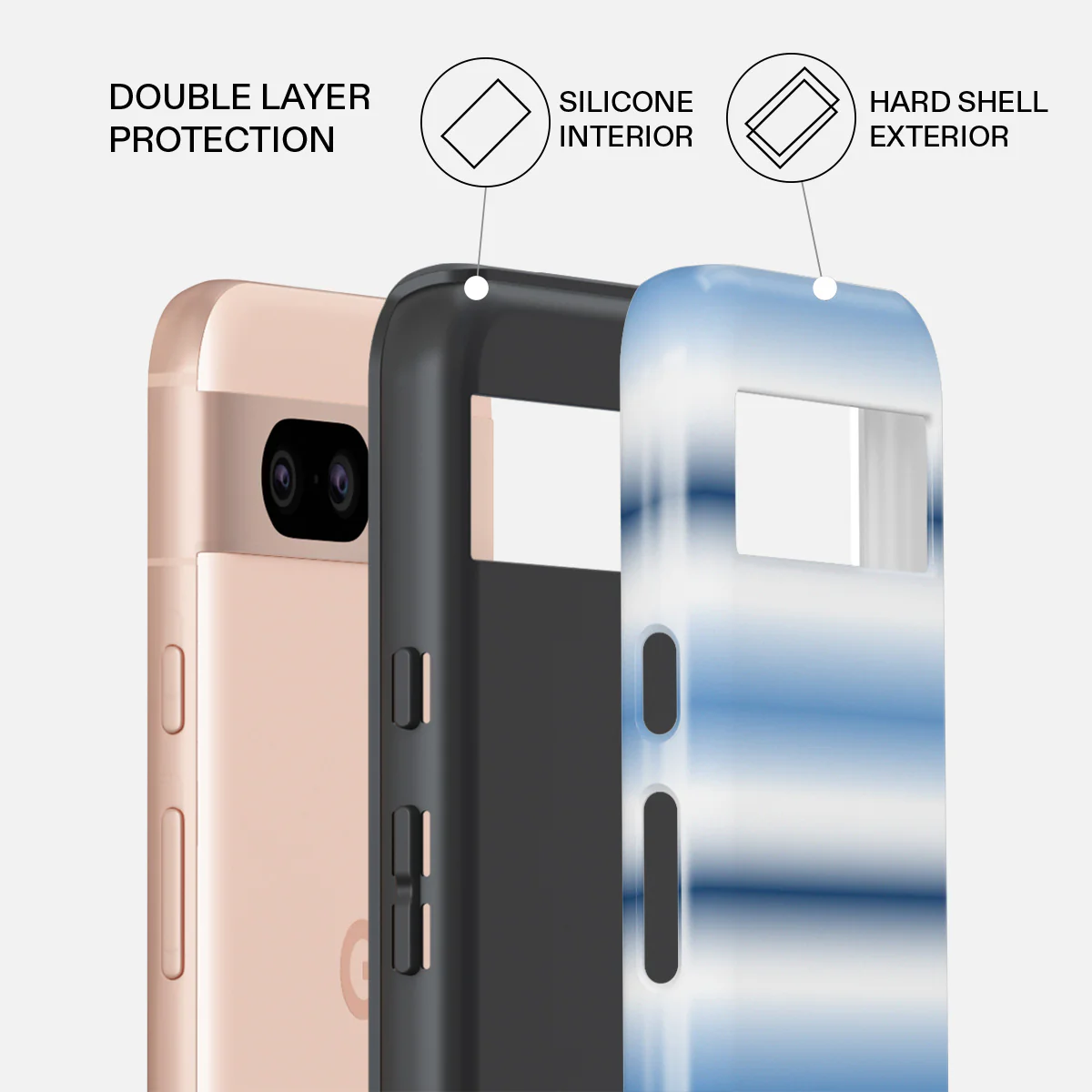 White Noise - Google Pixel 8a Case - Image 2