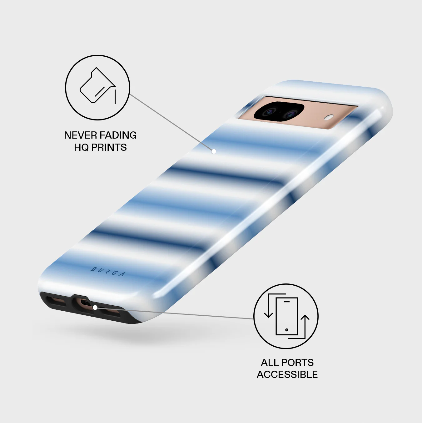 White Noise - Google Pixel 8a Case - Image 3