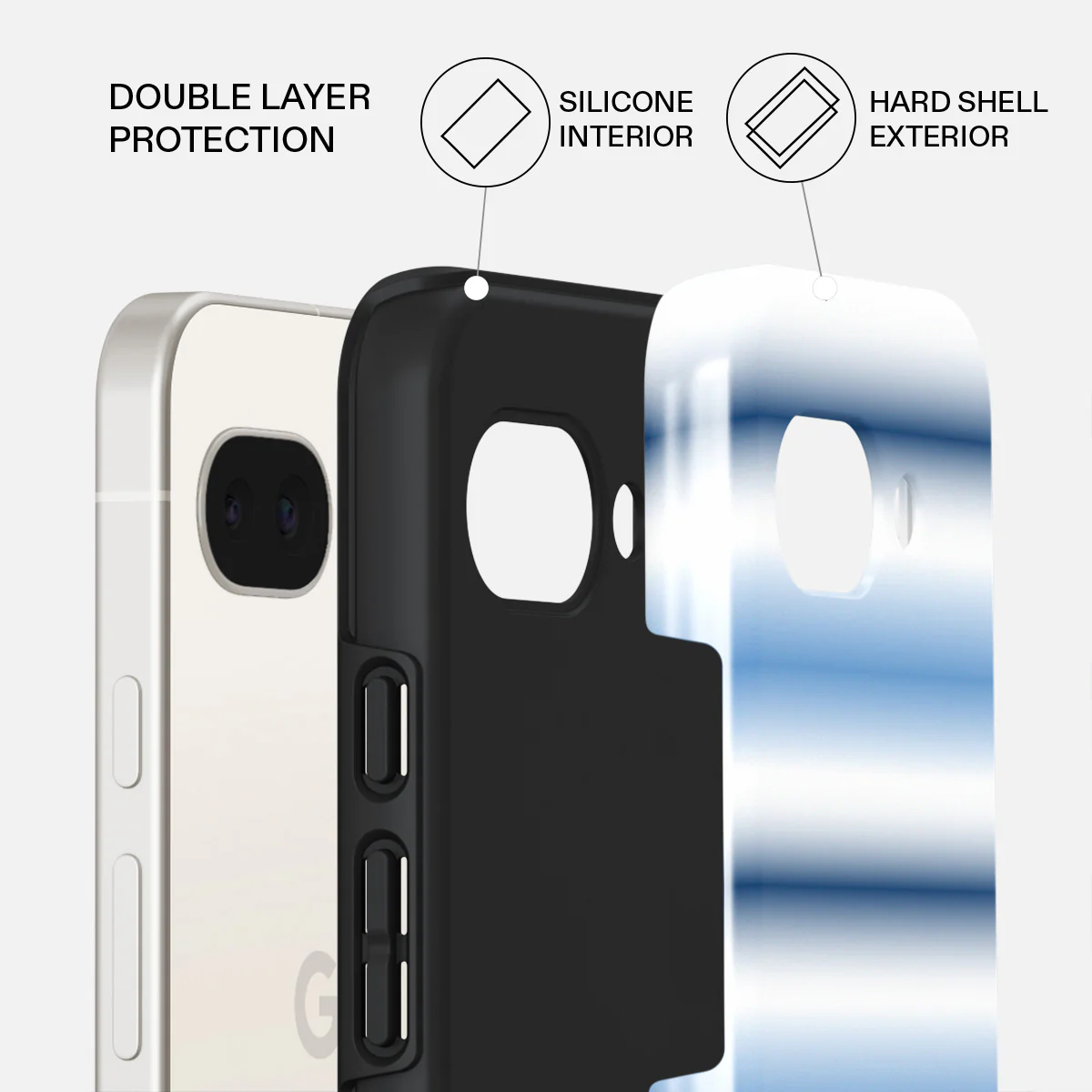 White Noise - Google Pixel 9a Case - Image 2