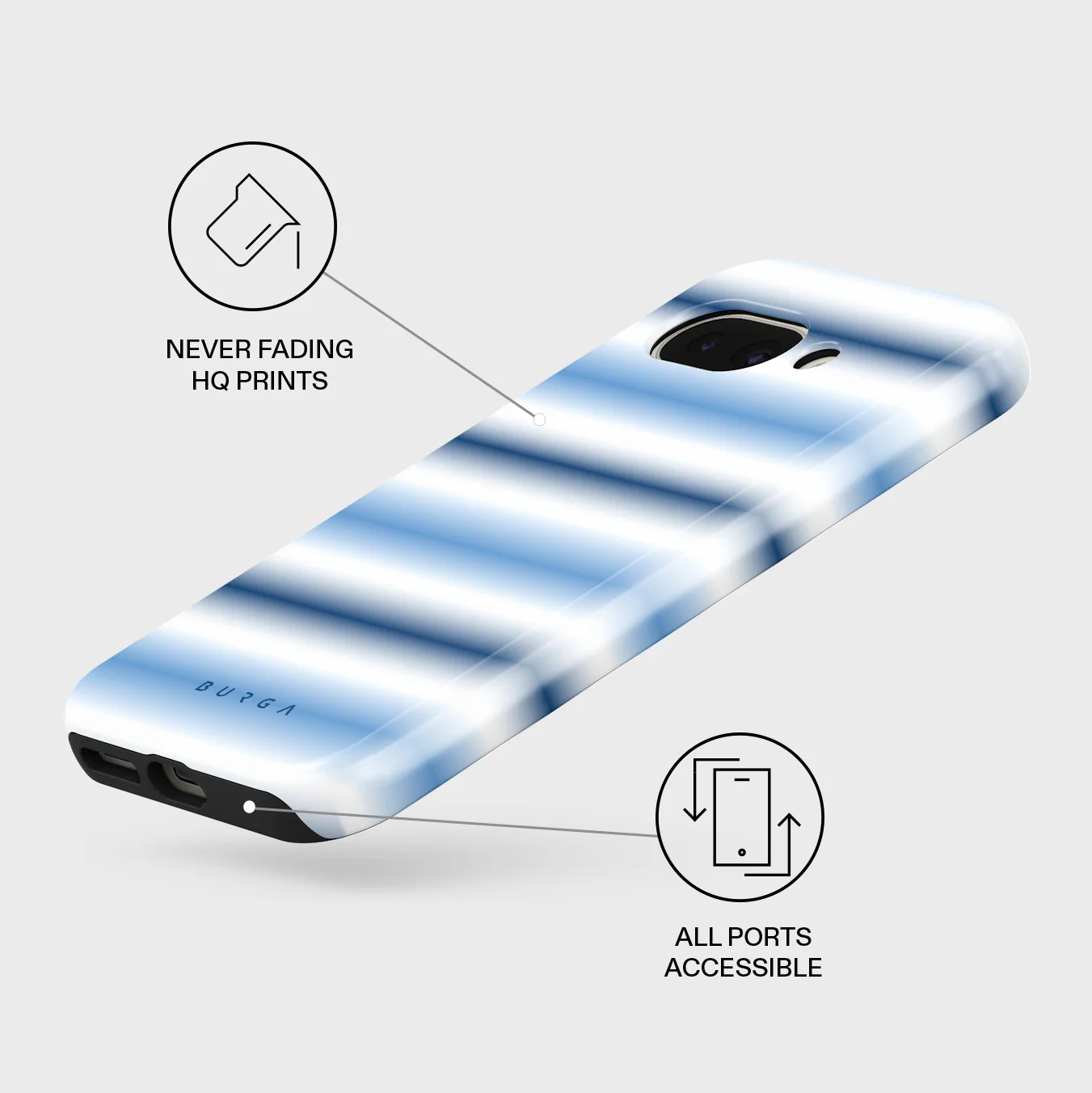 White Noise - Google Pixel 9a Case - Image 3