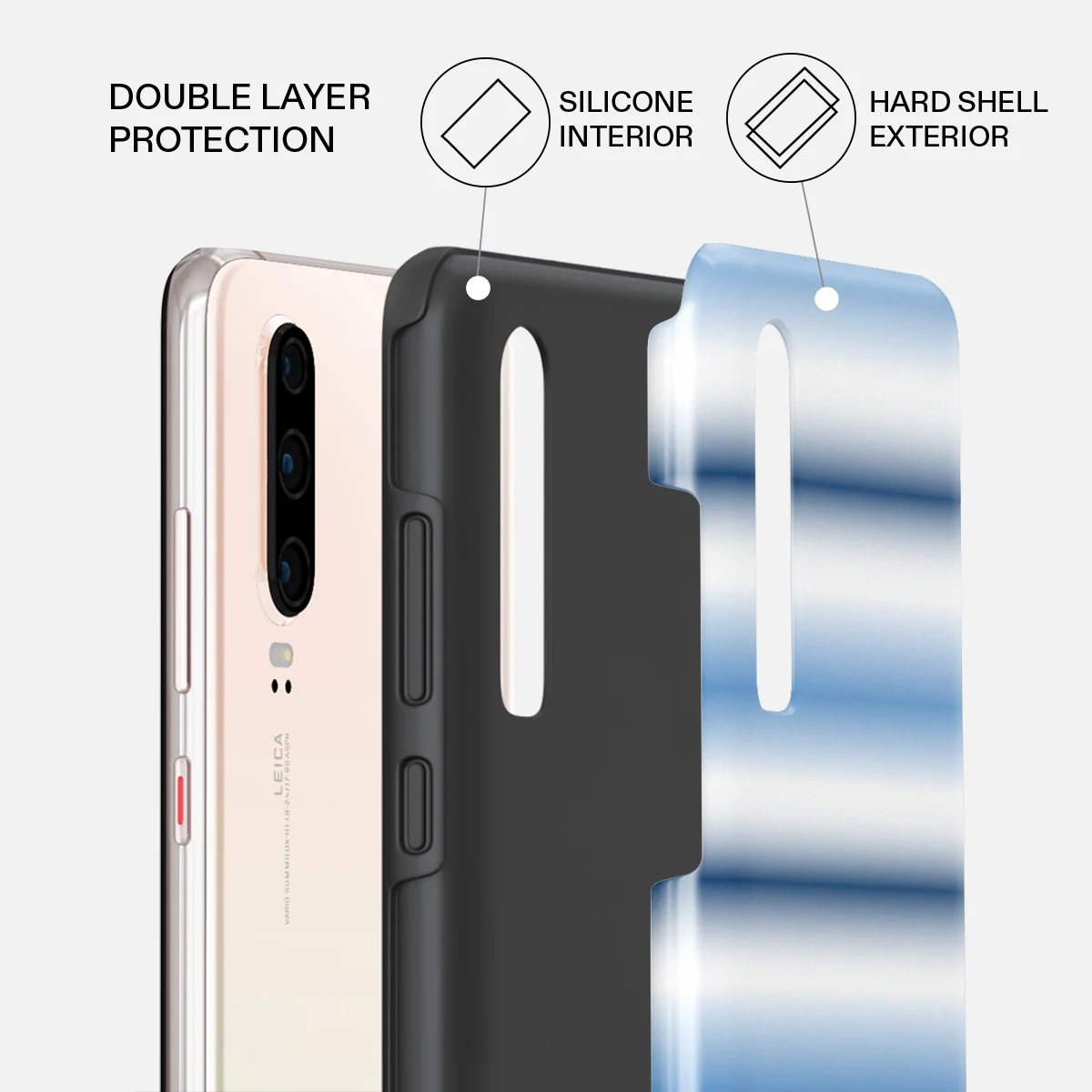 White Noise - Huawei P30 Case - Image 6