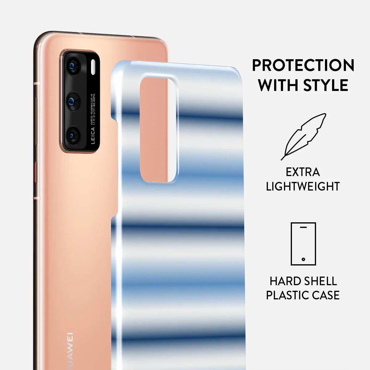 White Noise - Huawei P40 Case - Image 2