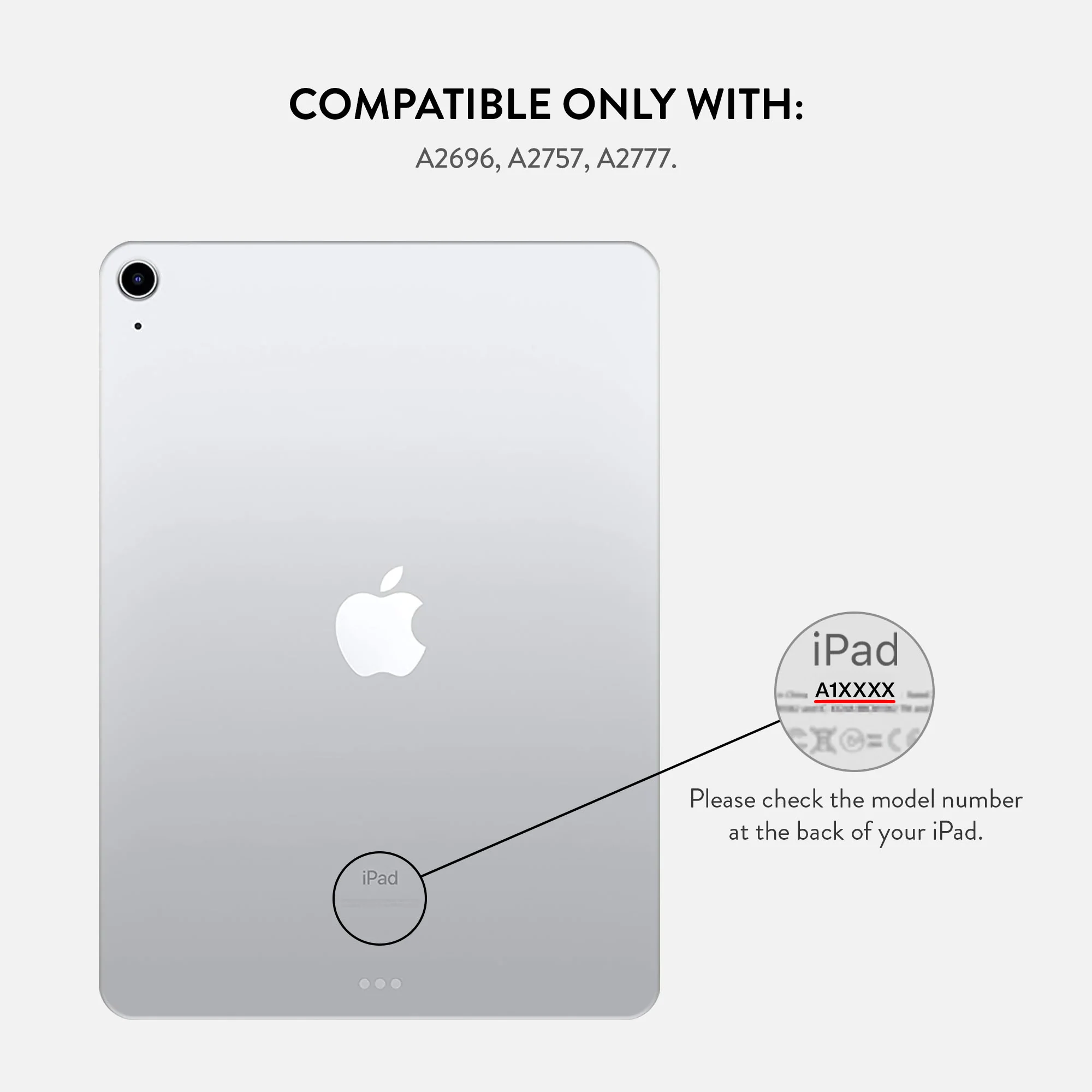 White Noise - iPad 10.9 (10th Gen) Case - Image 3