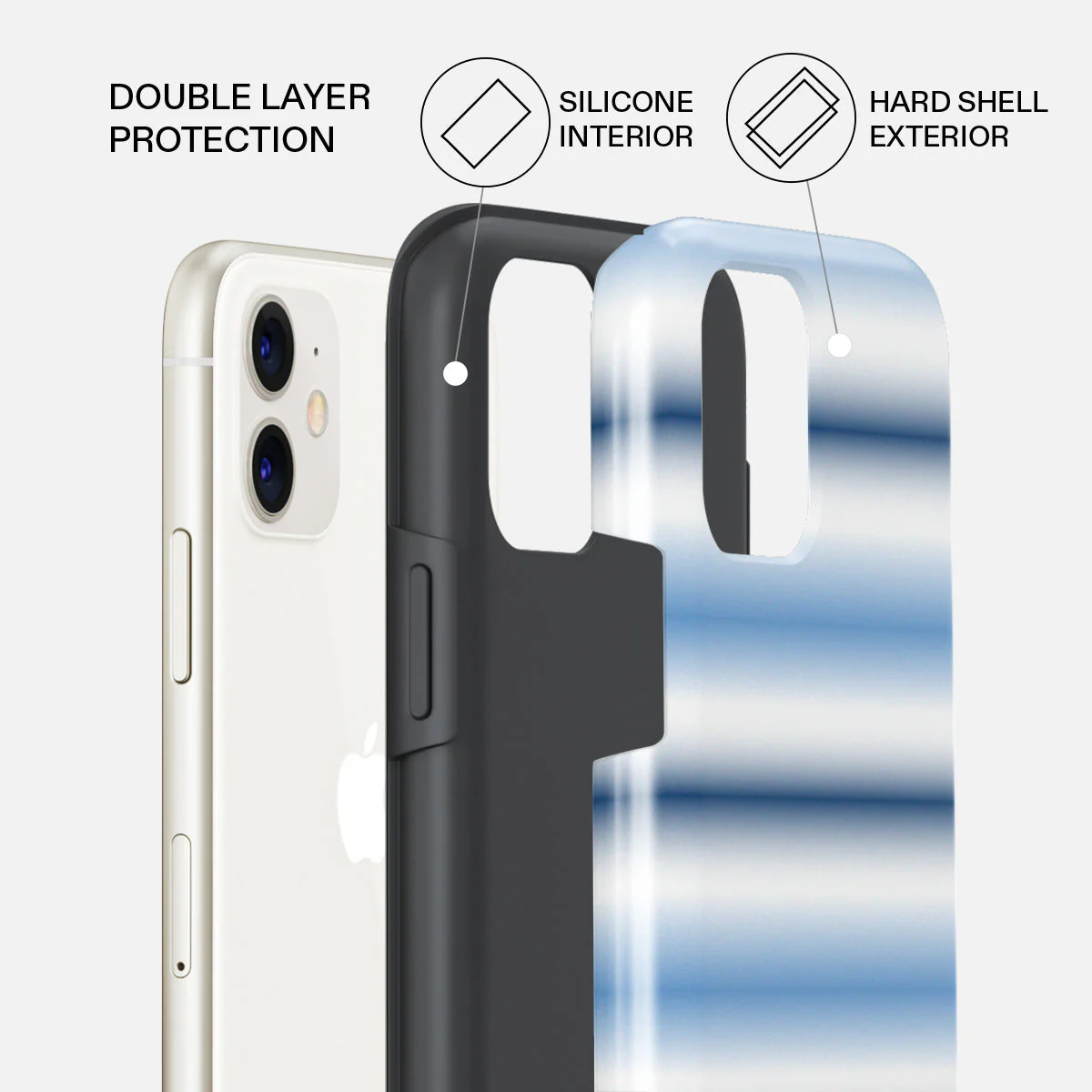 White Noise - iPhone 11 Case - Image 2