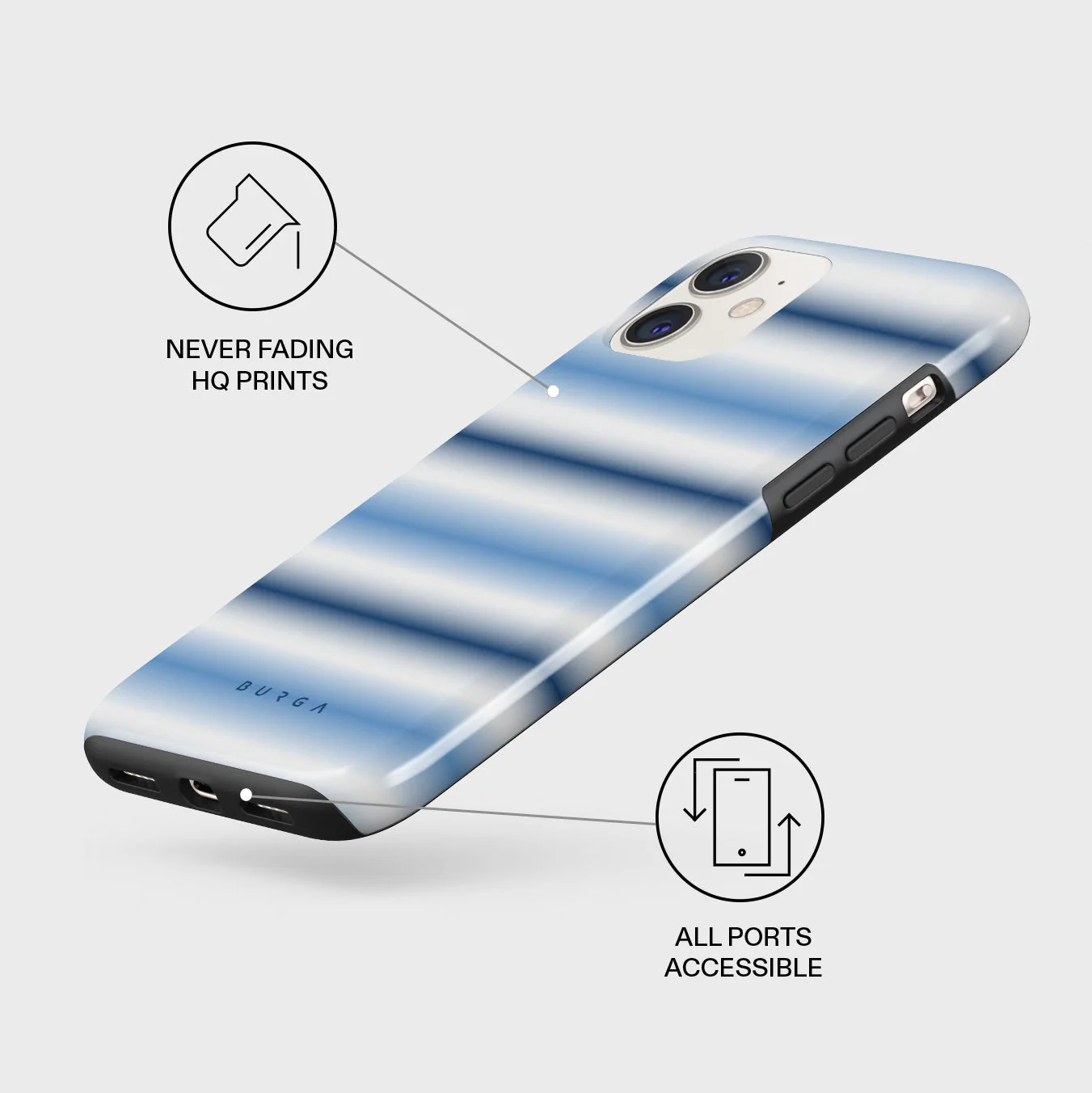 White Noise - iPhone 11 Case - Image 3