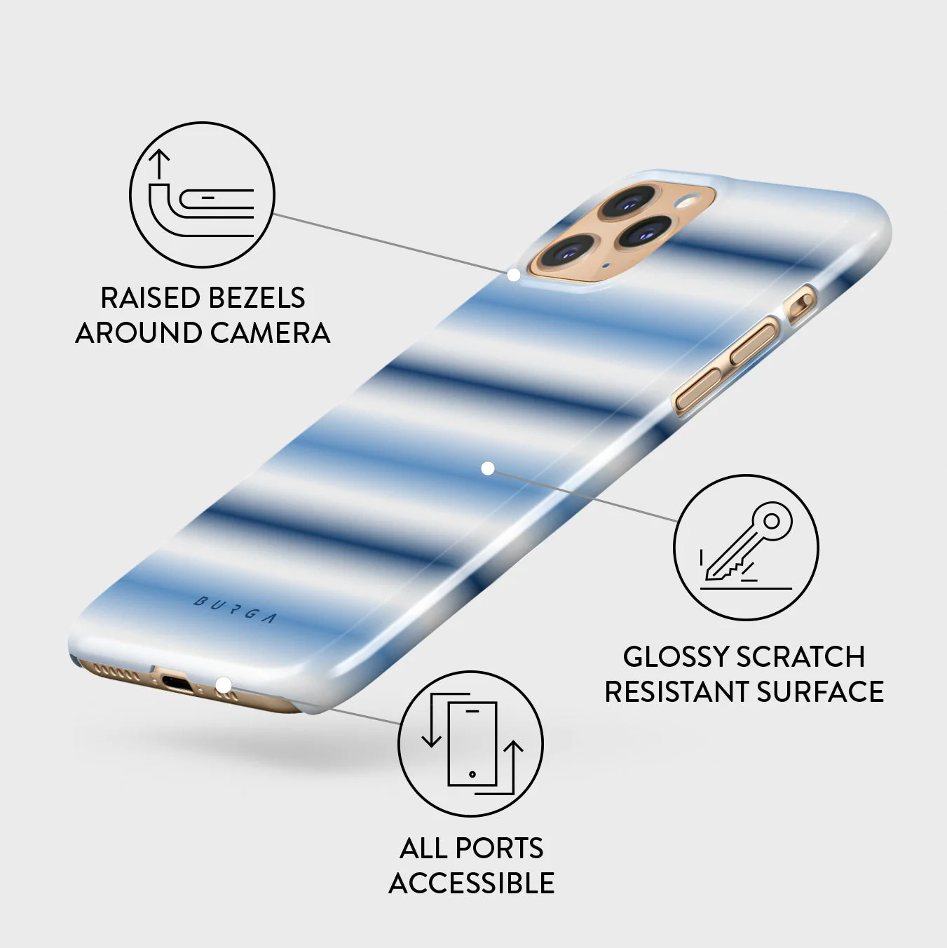 White Noise - iPhone 11 Pro Max Case - Image 3