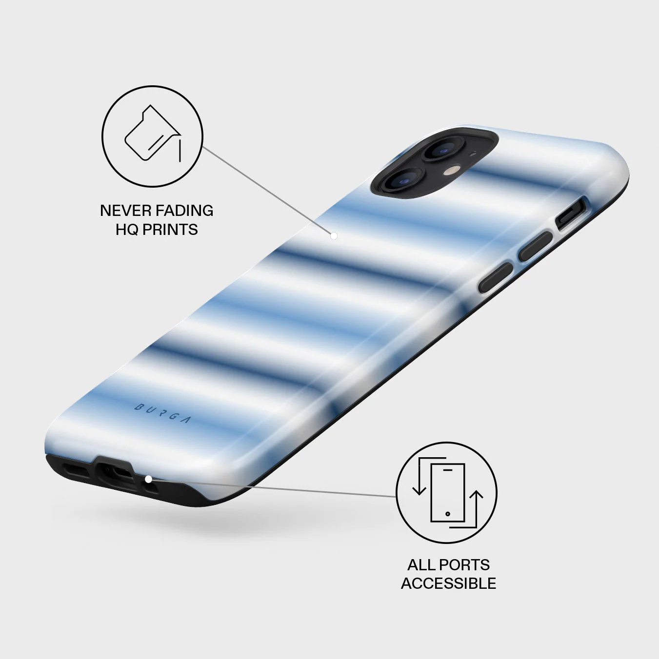 White Noise - iPhone 12 Case - Image 3