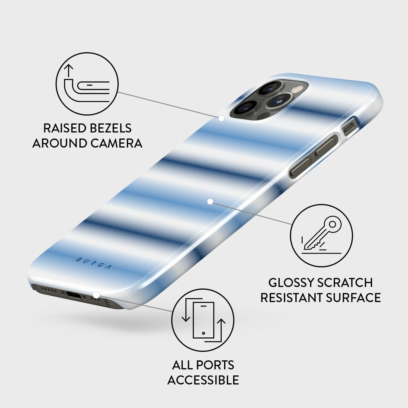 White Noise - iPhone 12 Pro Max Case - Image 3