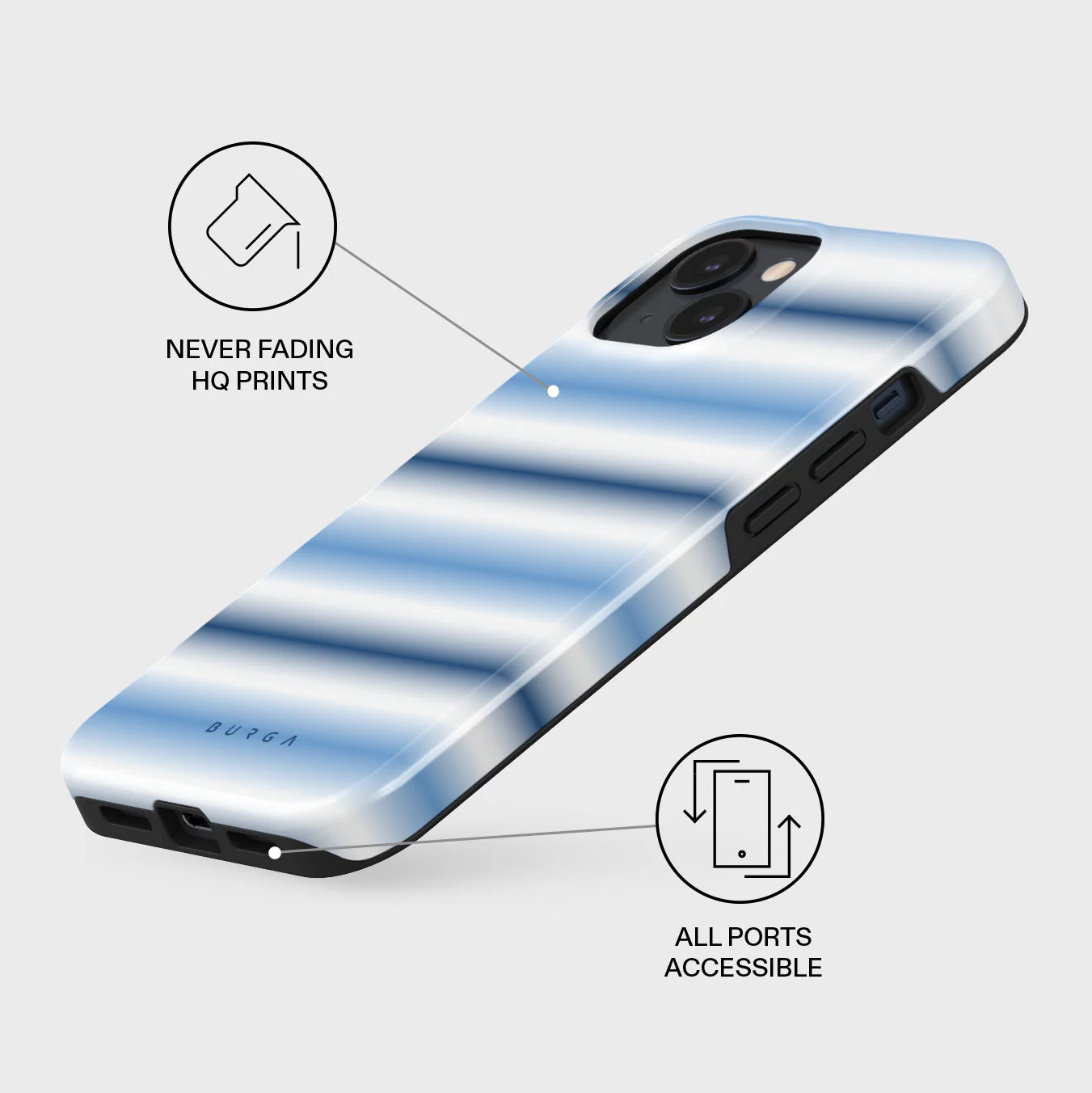 White Noise - iPhone 14 Plus Case - Image 3