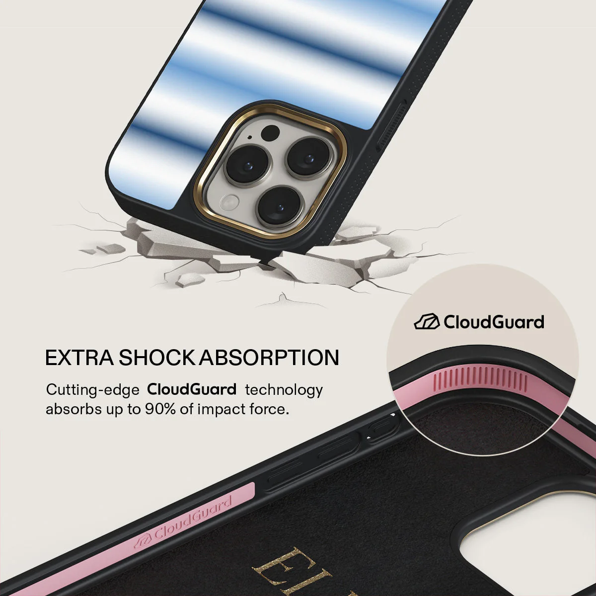 White Noise - iPhone 15 Pro Case - Image 7
