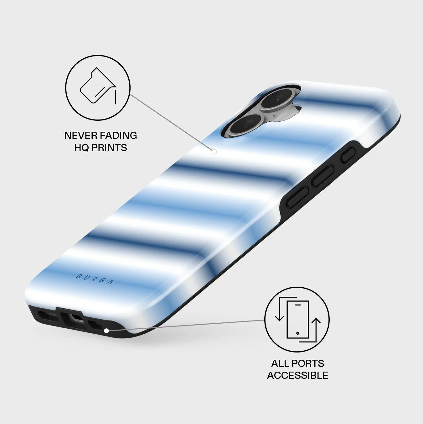 White Noise - iPhone 16 Case - Image 3