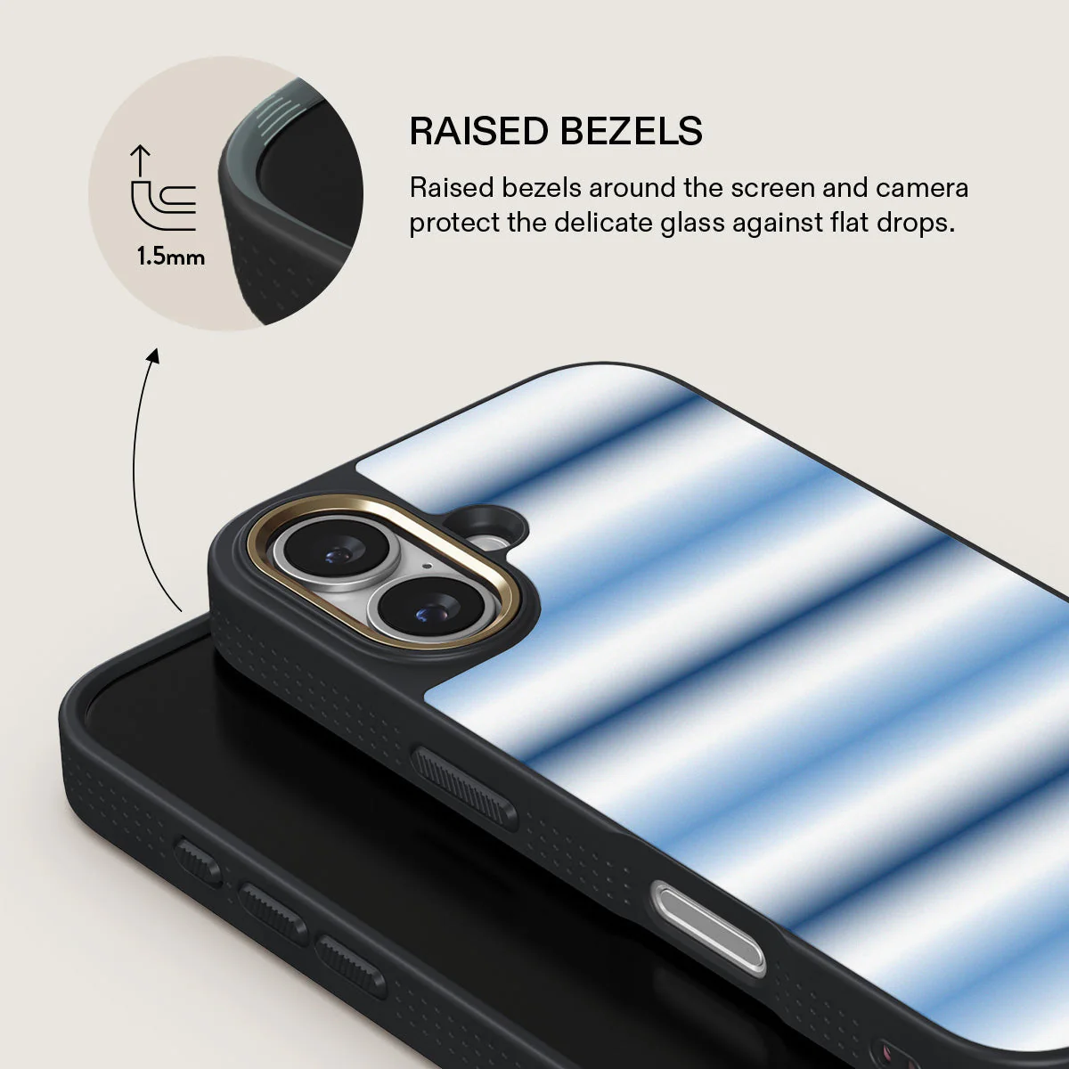 White Noise - iPhone 16 Plus Case - Image 9