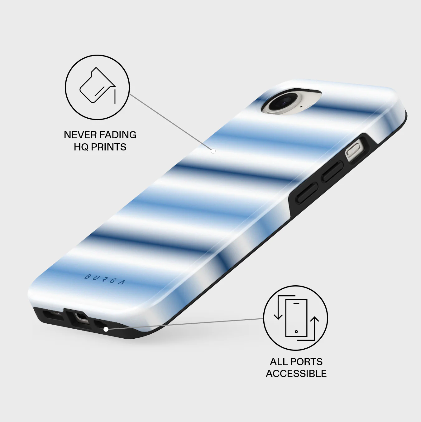 White Noise - iPhone 16e Case - Image 3