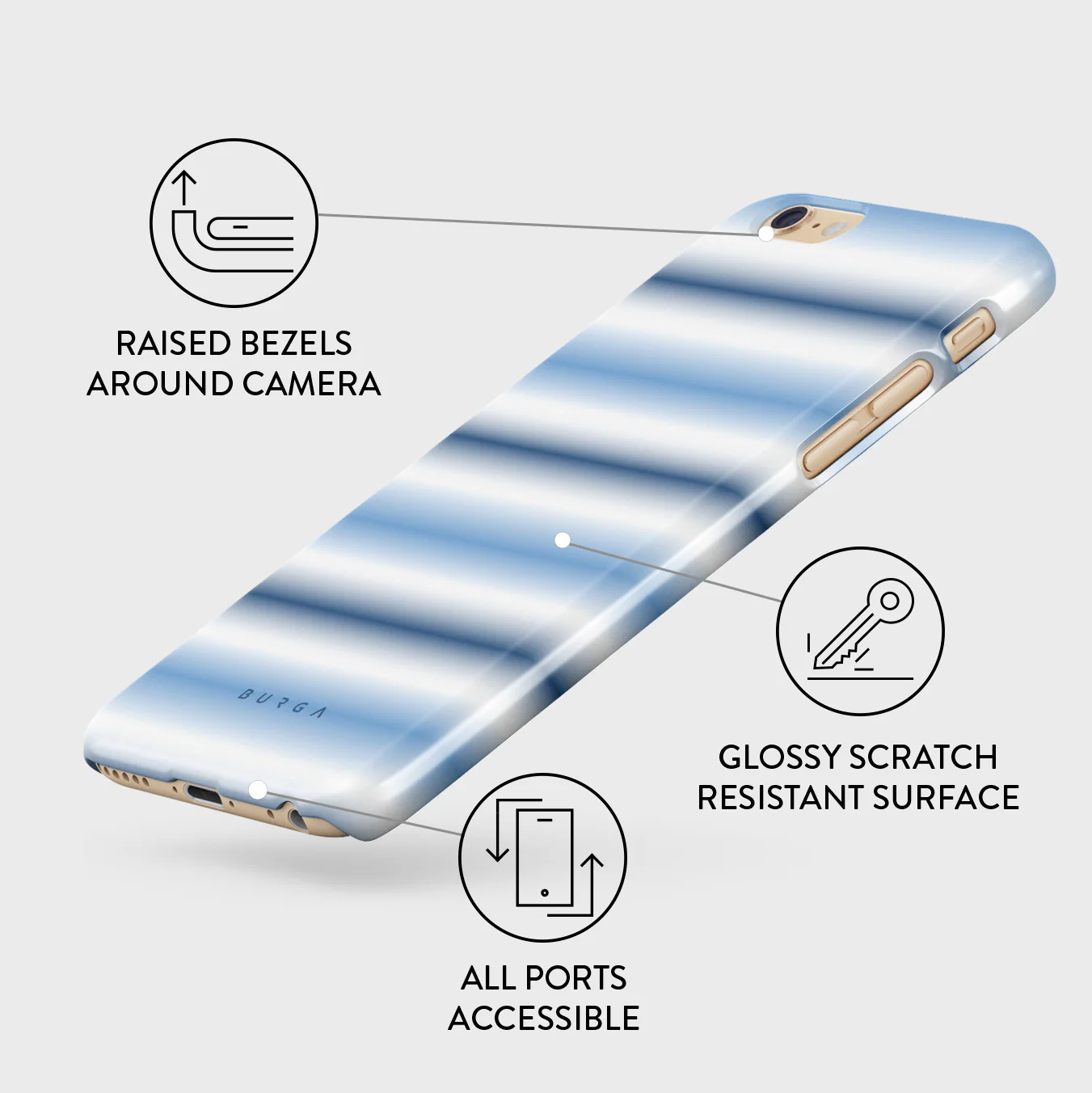 White Noise - iPhone 6 / 6S Case - Image 3