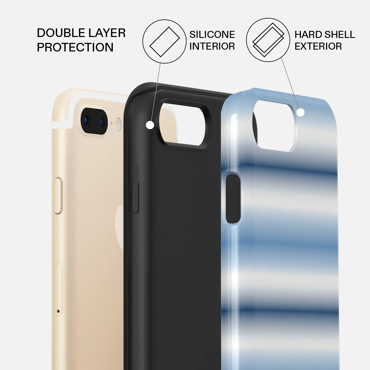 White Noise - iPhone 7 Plus / 8 Plus Case - Image 6