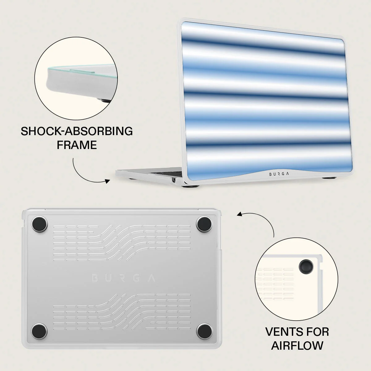 White Noise - Macbook Case - Image 6