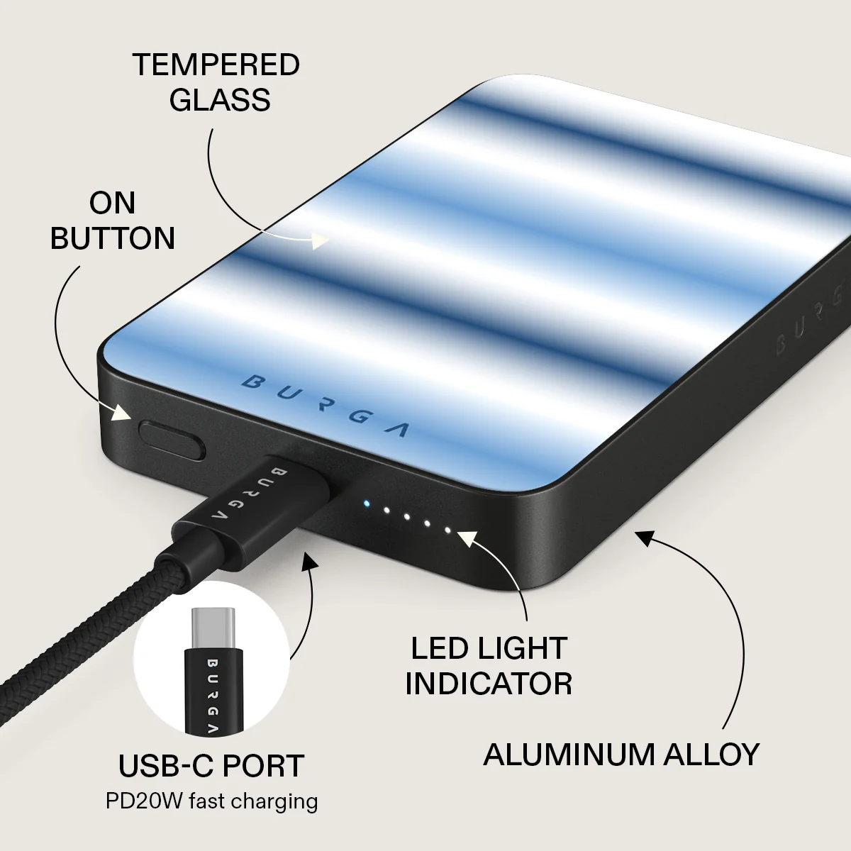 White Noise - Magnetic Power Bank - Image 20