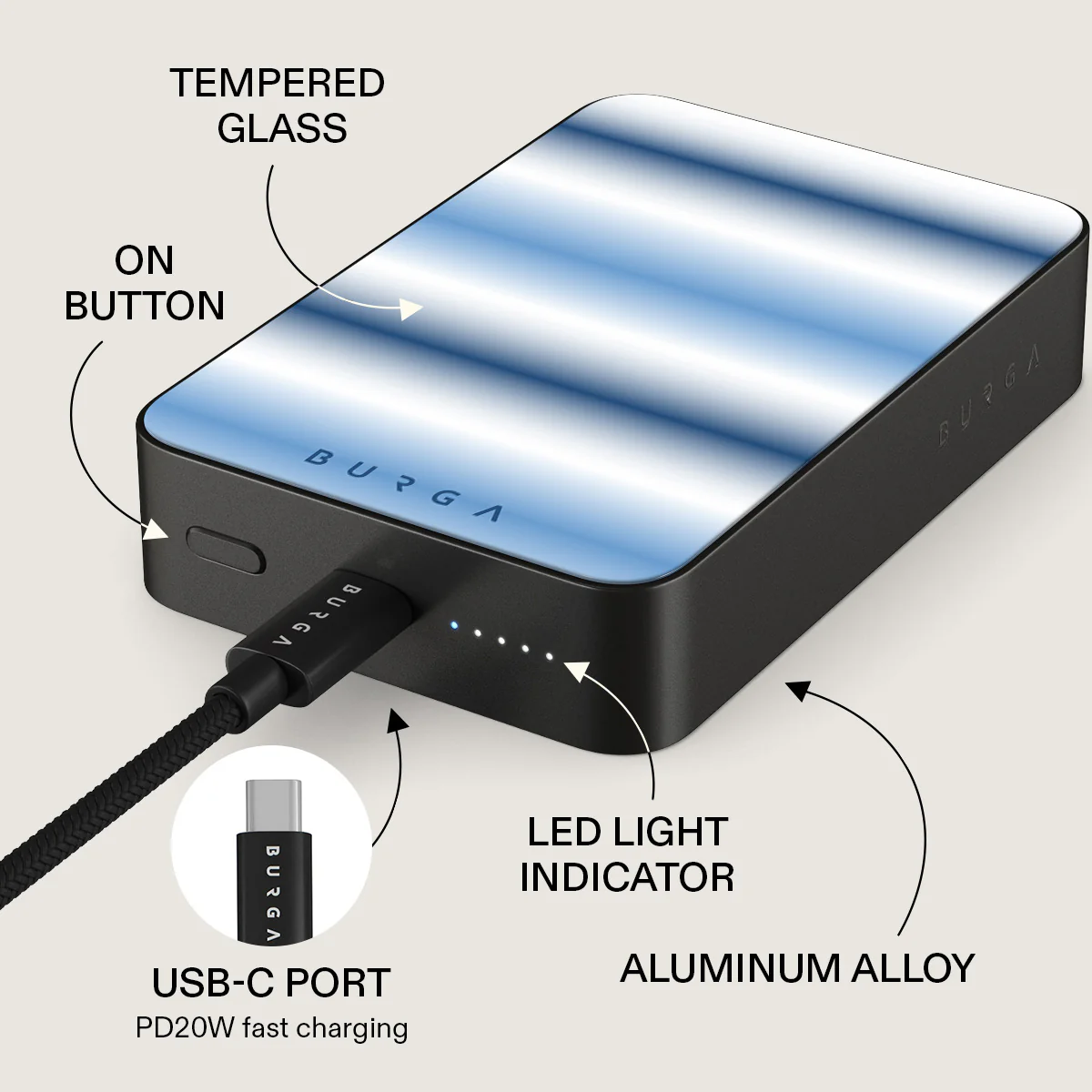 White Noise - Magnetic Power Bank - Image 35