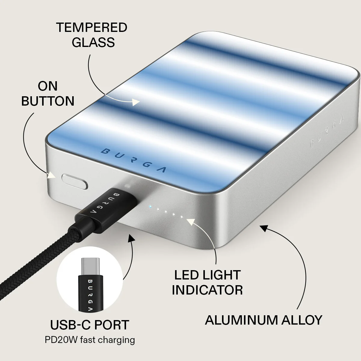 White Noise - Magnetic Power Bank - Image 45
