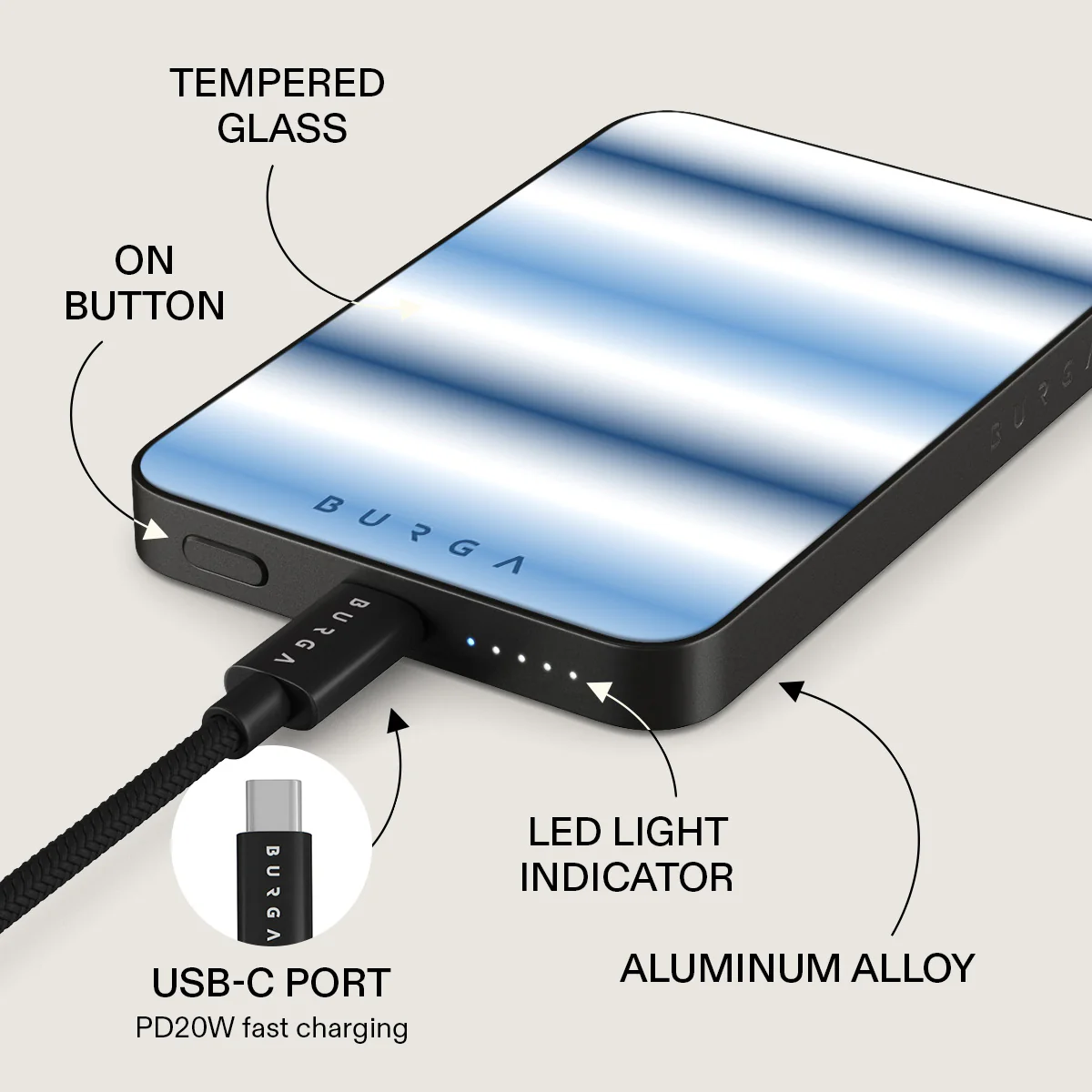 White Noise - Magnetic Power Bank - Image 5
