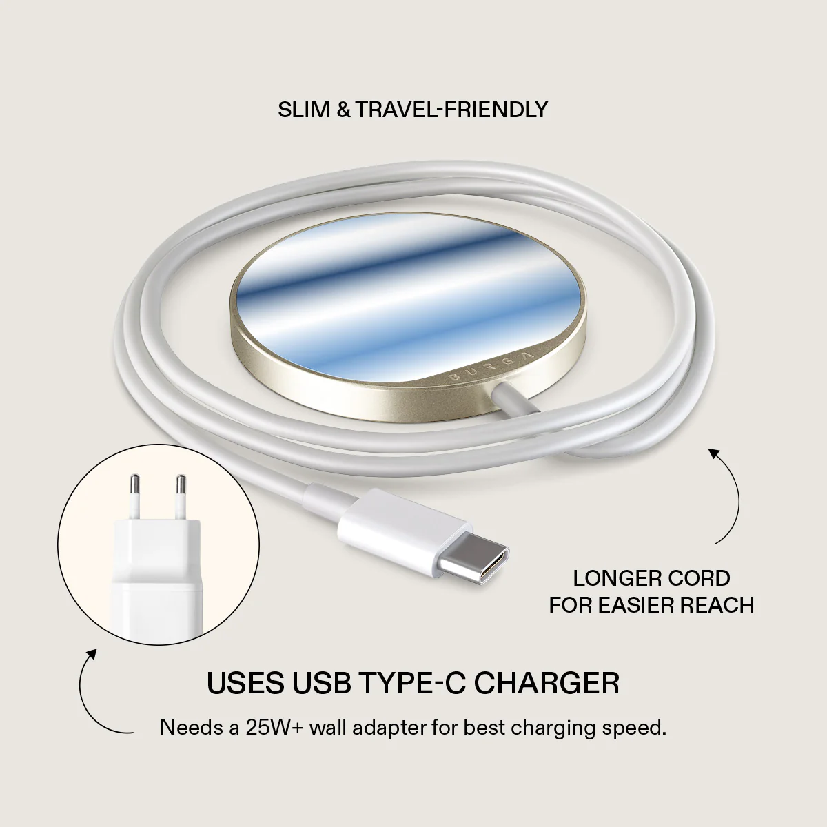 White Noise - Magnetic Wireless Charger - Image 3
