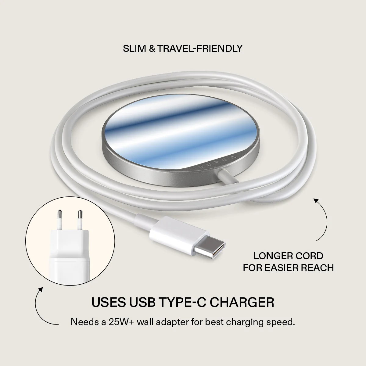 White Noise - Magnetic Wireless Charger - Image 9