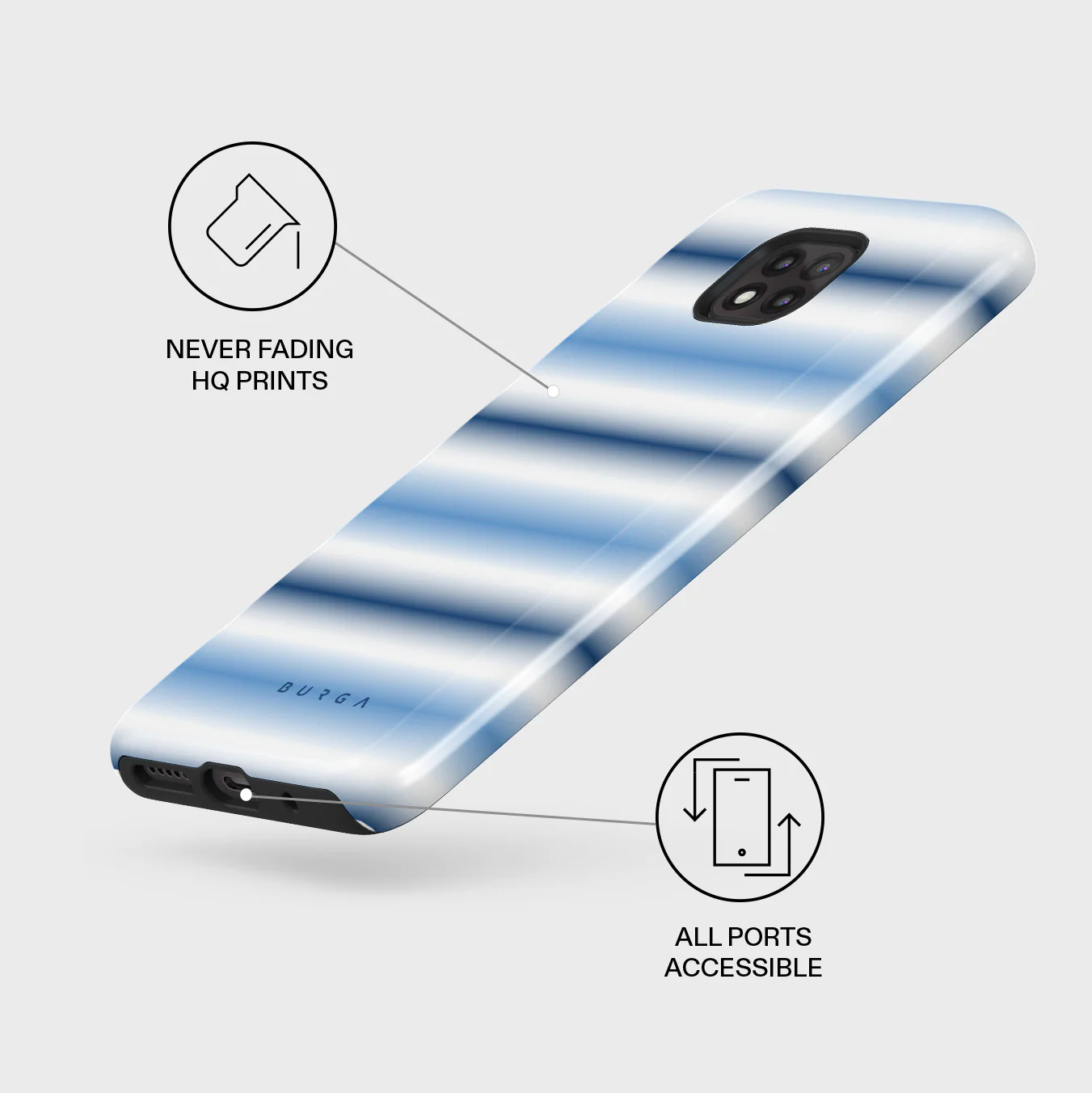 White Noise - Motorola Moto G Power 2021 Case - Image 3