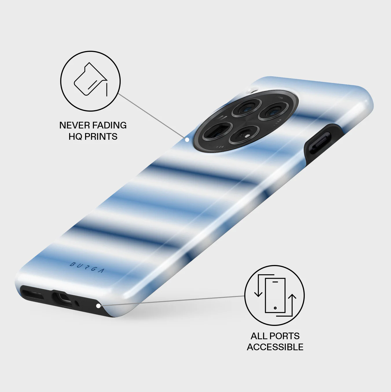 White Noise - OnePlus 12 Case - Image 3