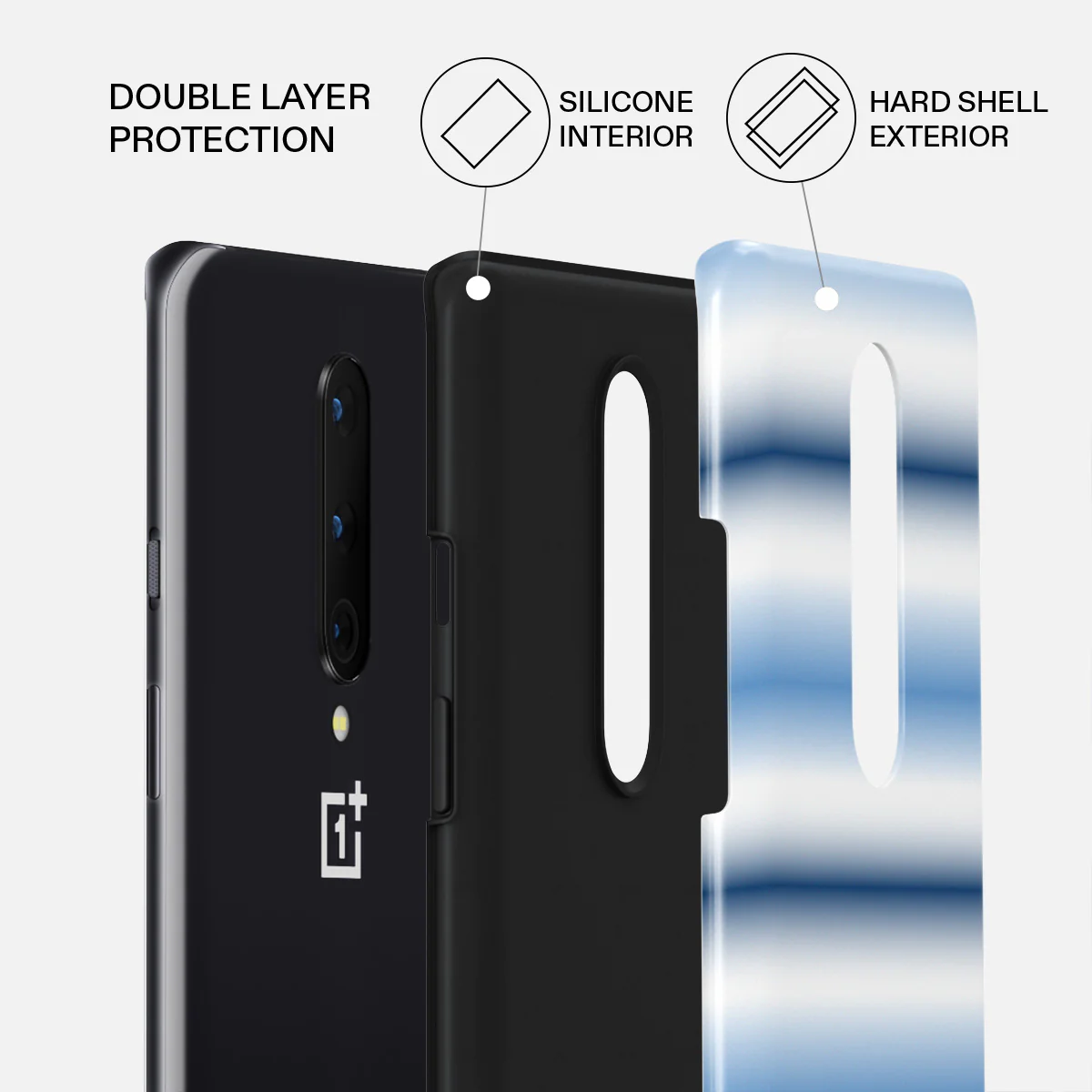 White Noise - OnePlus 8 Case - Image 2
