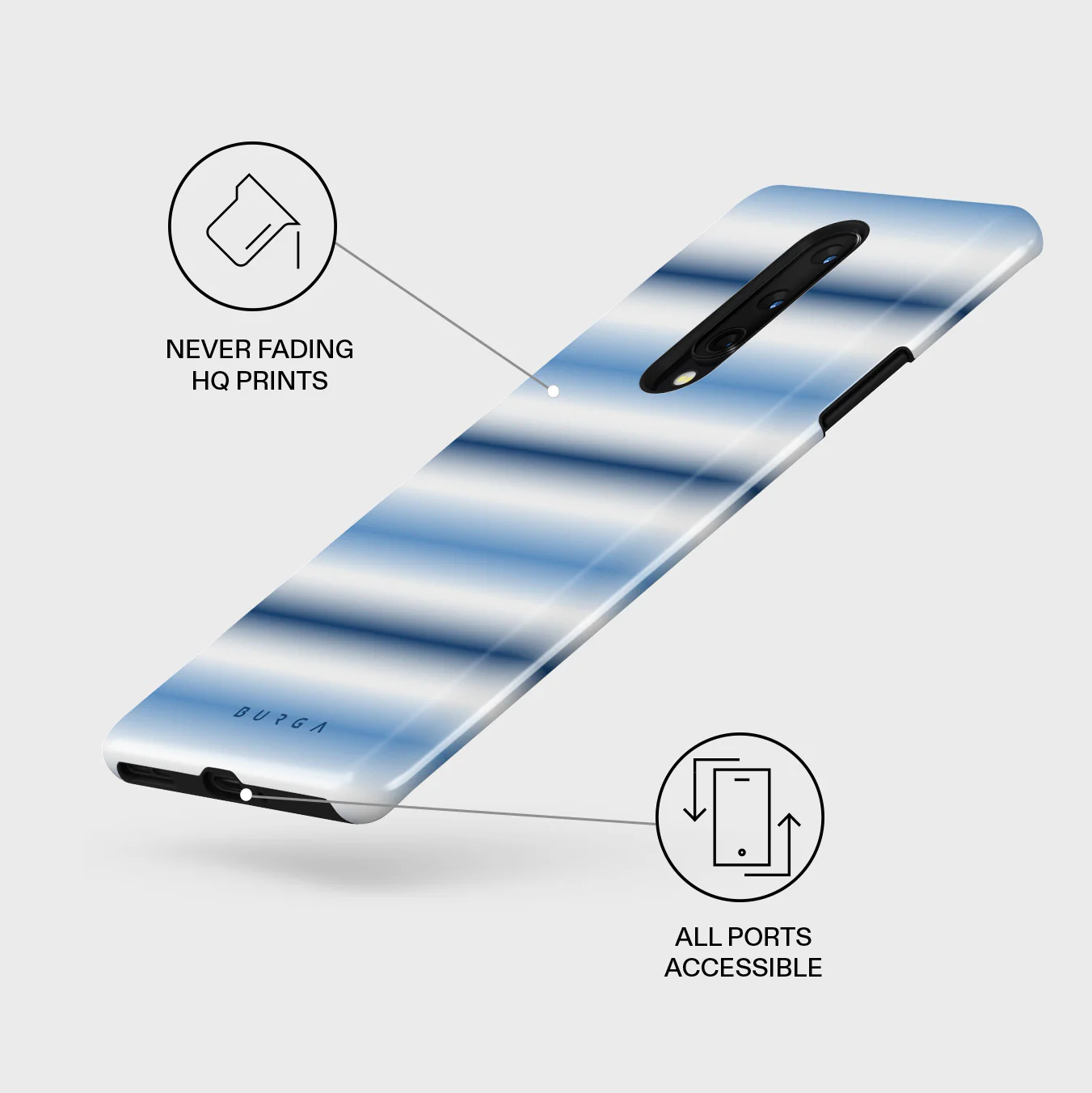 White Noise - OnePlus 8 Case - Image 3