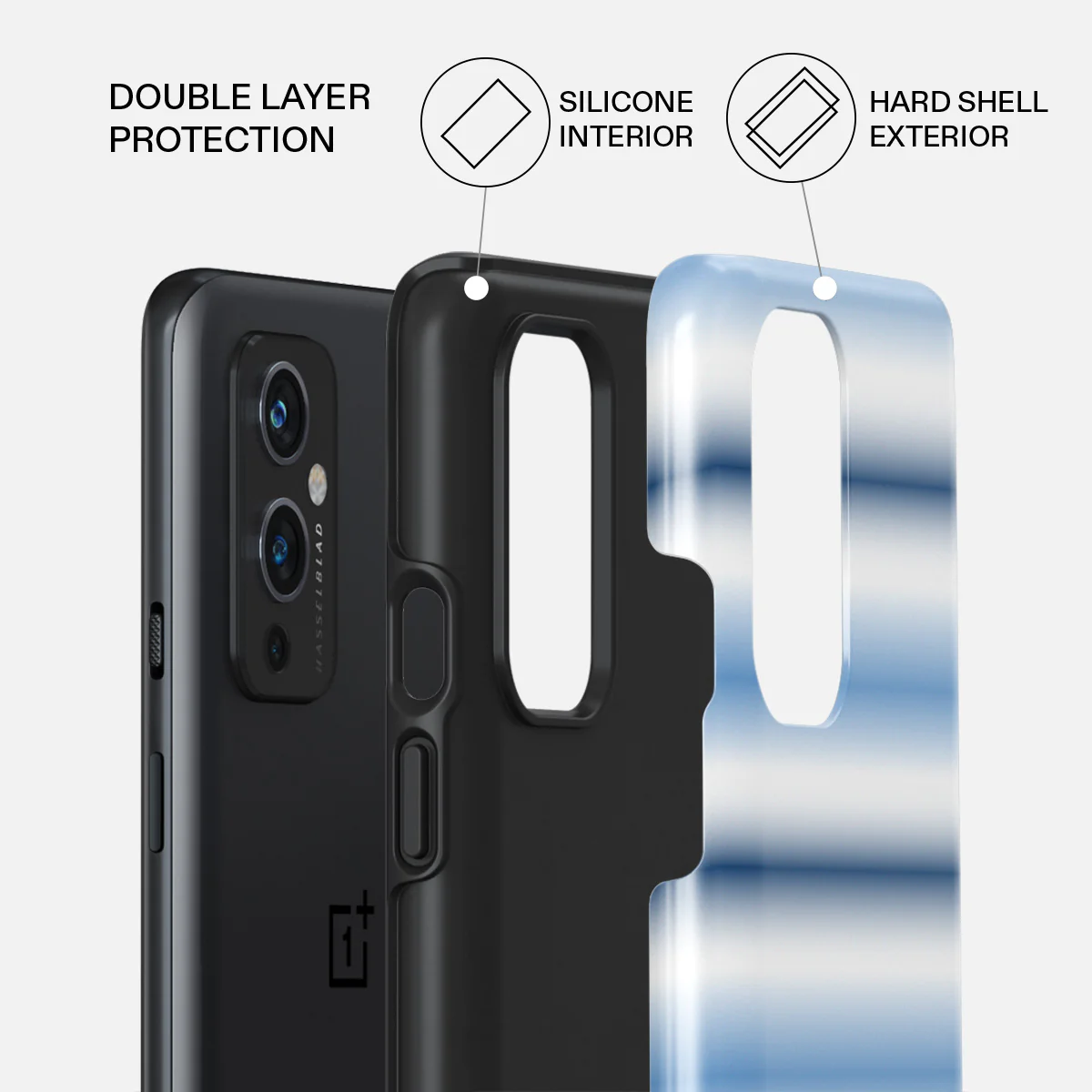 White Noise - OnePlus 9 Case - Image 2